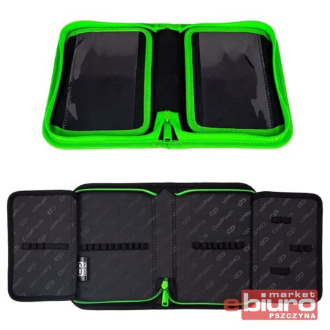 COOLPACK CLIPPER PIÓRNIK JEDNOKLAP B/W CITY JUNGLE