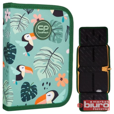 COOLPACK CLIPPER PIÓRNIK JEDNOKLAP B/W TOUCANS