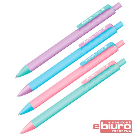 DŁUGOPIS AUTOMATYCZNY 0,7MM NIEBIESKI HAZE BERLING