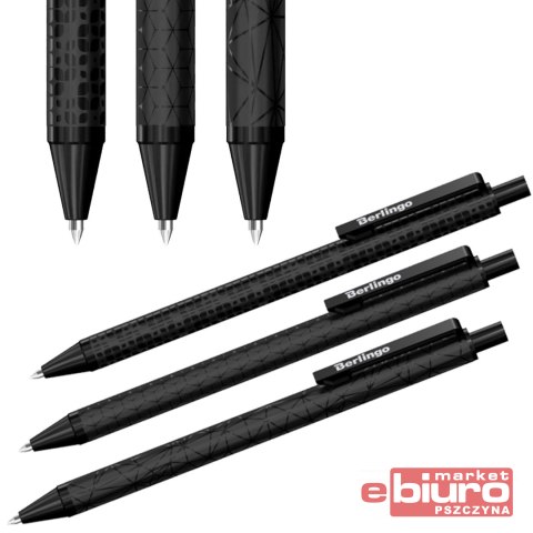 DŁUGOPIS AUTOMATYCZNY DOUBLE BLACK BERLINGO