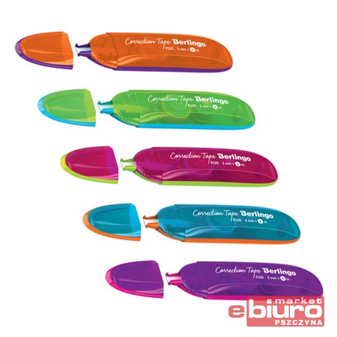KOREKTOR W TAŚMIE FUZE 5MM X 6M BERLINGO