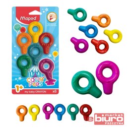 KREDKI BABY COLORPEPS EARLY AGE 6SZT. BLISTER
