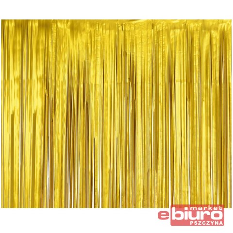 KURTYNA MATOWA B&C ZŁOTA 100X200CM GODAN