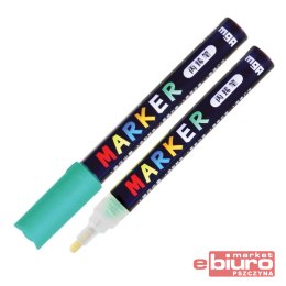 MARKER AKRYLOWY 1-2MM ZIELONY NIEBIESKAWY