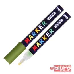 MARKER AKRYLOWY 1-2MM ZIELONY OLIWKOWY