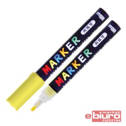 MARKER AKRYLOWY 1-2MM ŻÓŁTY NEON