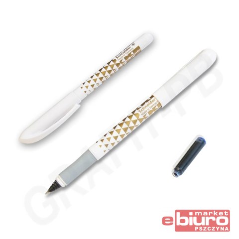 PIÓRO KULKOWE SCHNEIDER EASY CZARNO-SREBRNE