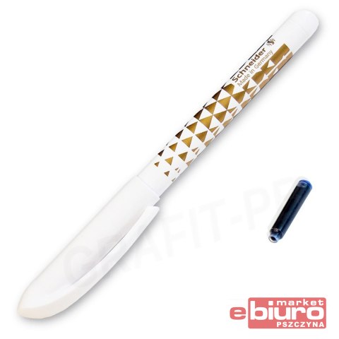 PIÓRO KULKOWE SCHNEIDER EASY CZARNO-SREBRNE