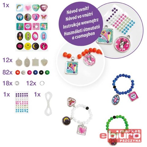 ZESTAW KREATYWNY BRANSOLETKI 5SZT 1042132 MFP