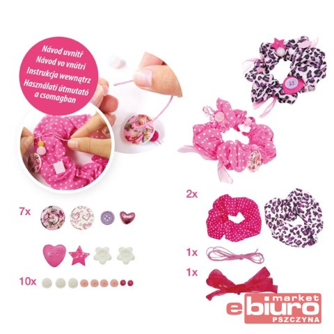 ZESTAW KREATYWNY GUMKI DO WŁOSÓW 1042135 MFP