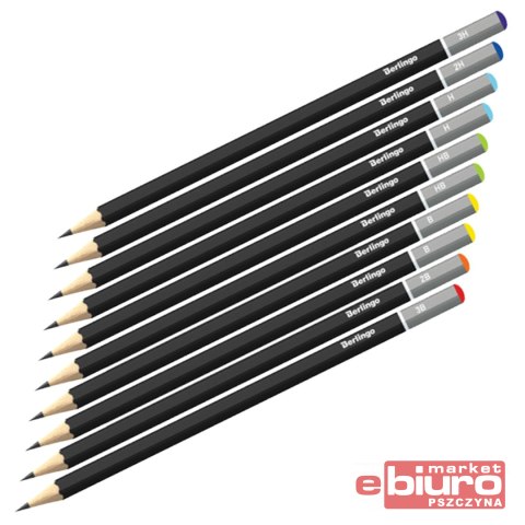 zestaw ołówków 3h 3b 10 sztuk