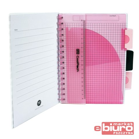 COOLPACK KOŁOZESZYT A5 PP CATNIP