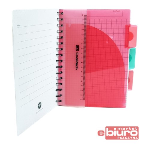 COOLPACK KOŁOZESZYT A5 PP CHOCOLOVE