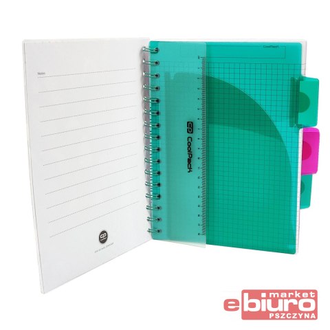 COOLPACK KOŁOZESZYT A5 PP LADY COLOR