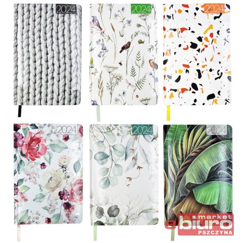 KALENDARZ KSIĄŻKOWY A5 DZIENNY FLEX KKA5DF AVANTI