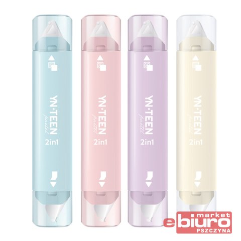 KOREKTOR/KLEJ W TAŚMIE 2W1 PASTEL INTERDRUK