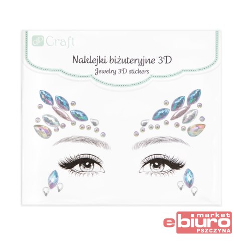 NAKLEJKI BIŻUTERYJNE 3D NIGHT BEAUTY CRAFT