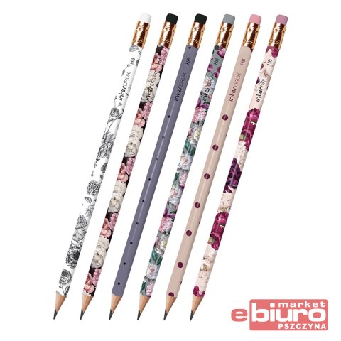 OŁÓWEK Z GUMKĄ TRENDS INTERDRUK