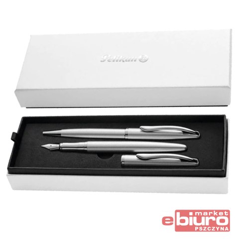 PIÓRO WIECZ+DŁUG JAZZ NOBLE ELEGANCE SILVER ETUI