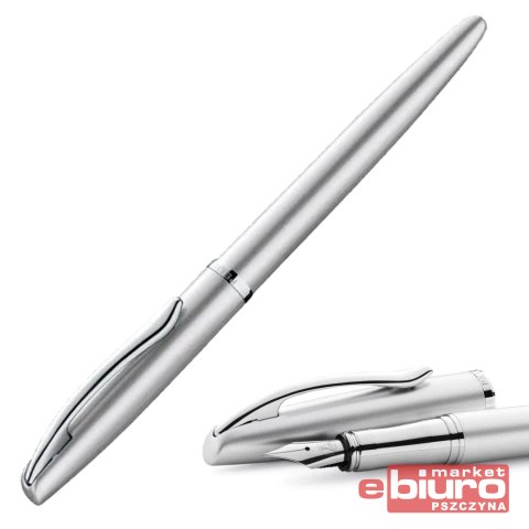 PIÓRO WIECZNE JAZZ NOBLE ELEGANCE SILVER ETUI