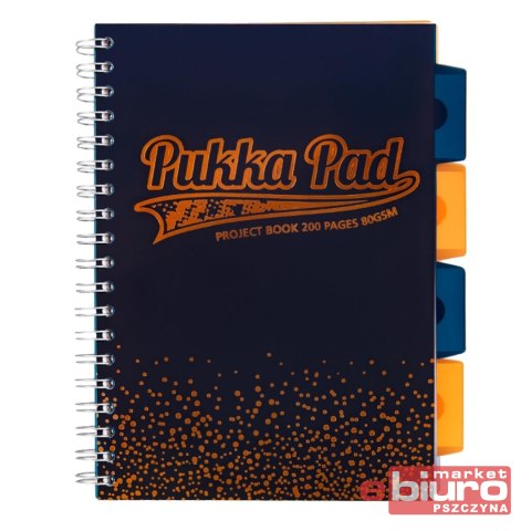 PROJECT BOOK BLUSH NAVY B5 KRATKA 3003-BLS