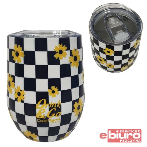 COOLPACK KUBEK TERMICZNY 350ML CHESS FLOW