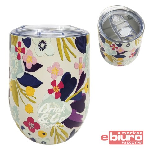 COOLPACK KUBEK TERMICZNY 350ML FLOWER ME