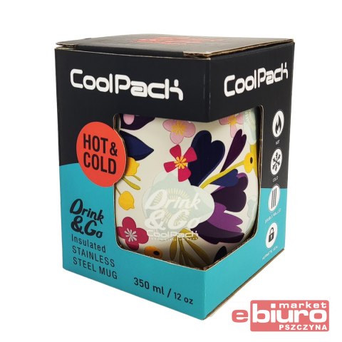 COOLPACK KUBEK TERMICZNY 350ML FLOWER ME