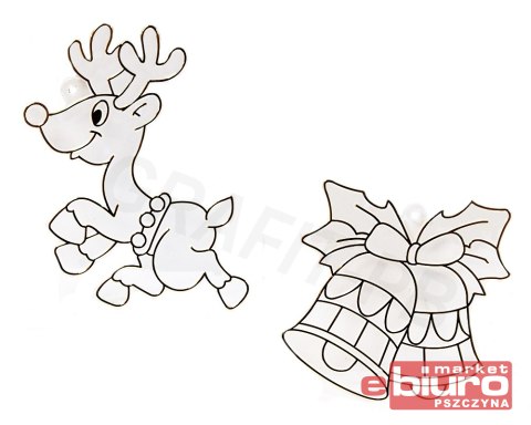 FARBY WITRAŻOWE AMOS CHRISTMAS 10 KOLORÓW WITRAŻE