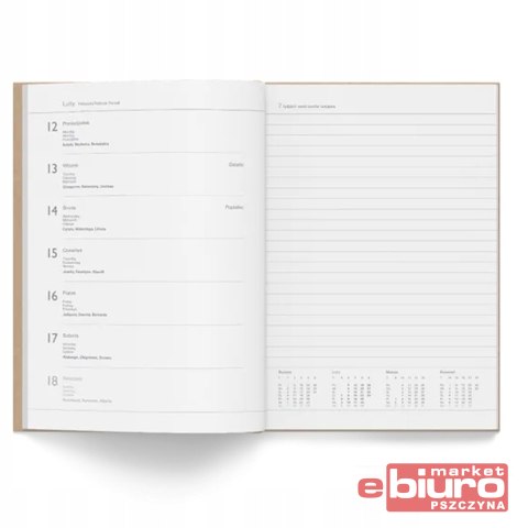 KALENDARZ A5 TYGODNIOWY OKO HERLITZ