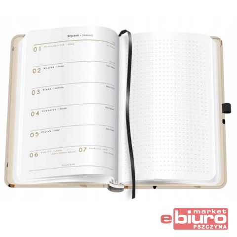 KALENDARZ KSIĄŻKOWY A5 192 MAT+UV TERRAZ INT