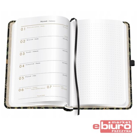 KALENDARZ KSIĄŻKOWY A5 192 MET MEADOW INTERDRUK