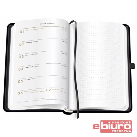 KALENDARZ KSIĄŻKOWY A5 192 MET MOON INTERDRUK