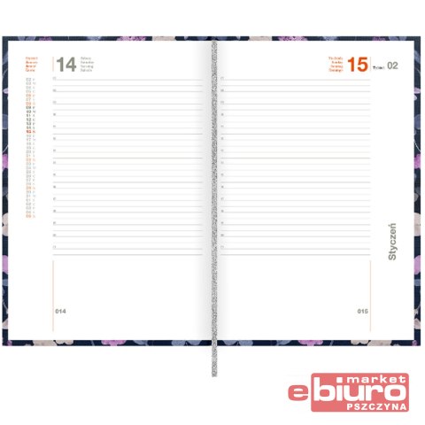 KALENDARZ OXF BOTANICAL 15X21 DTP MIX HAMELIN