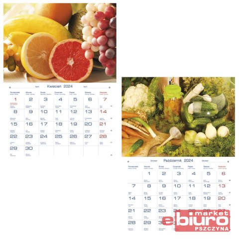 KALENDARZ ŚCIENNY TW-10-1 MICHALCZYK