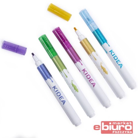 MARKERY BROKATOWE A 5 KOLORÓW KIDEA