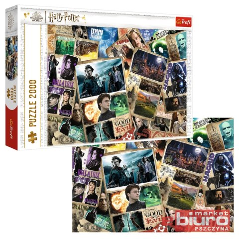 PUZZLE 2000 HARRY POTTER BOHATEROWIE 27123 TREFL