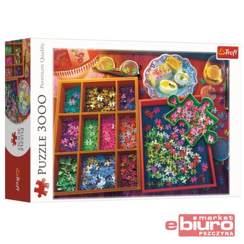 PUZZLE 3000 WIECZÓR Z PUZZLAMI 33079 TREFL