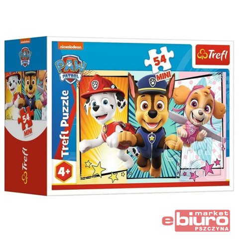 PUZZLE 54 MINI BĄDŹ JAK PSI PATROL 54200 TREFL