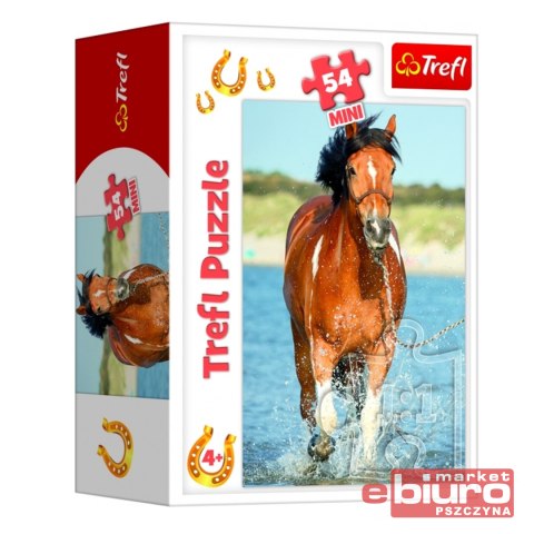 PUZZLE 54 MINI ŚWIAT KONI 54193 TREFL