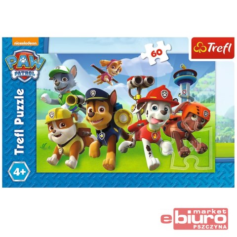 PUZZLE 60 GOTOWI DO AKCJI TREFL 17321