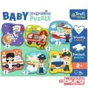 PUZZLE BABY PROGRESSIVE ZAWODY I POJAZDY TREFL