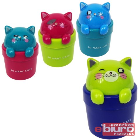 TEMPERÓWKA POJEDYŃCZA Z POJEMNIKIEM SO MANY CATS