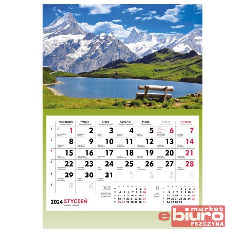 TERMINARZ ŚCIENNY T-107S-04 MICHALCZYK