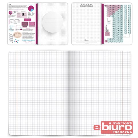 ZESZYT TOP CHEMIA A5 60KARTEK 70G KRATKA