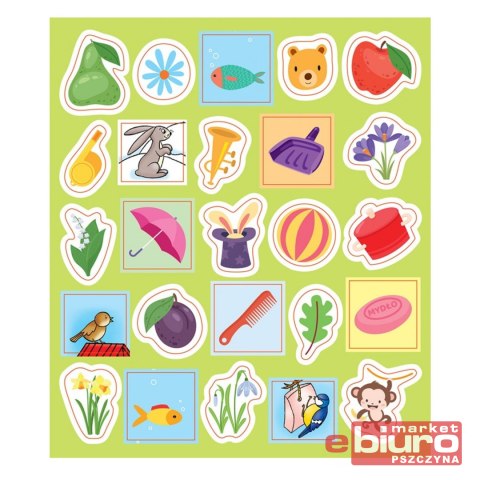 ELEMENTARZ CZTEROLATKA. NAUKA, ZABAWA, NAKLEJKI