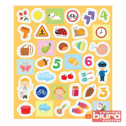ELEMENTARZ PIĘCIOLATKA. NAUKA, ZABAWA, NAKLEJKI