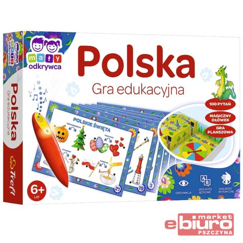 GRA POLSKA MAGICZNY OŁÓWEK TREFL