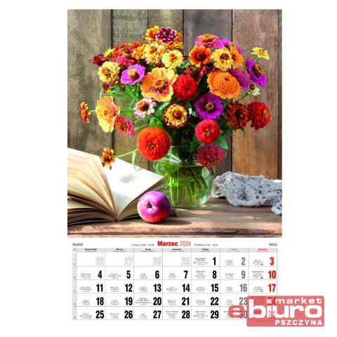 KALENDARZ A3-1 BUKIETY AVANTI
