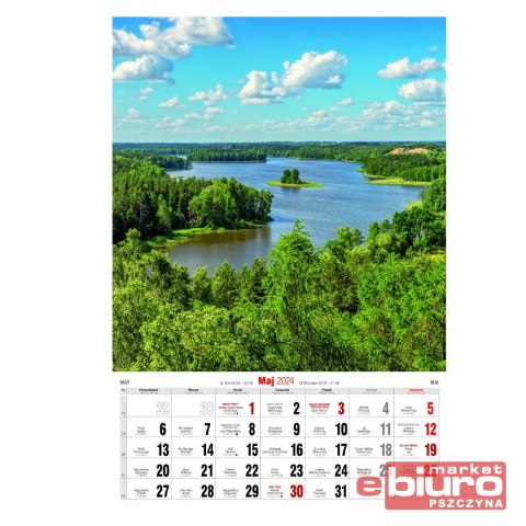 KALENDARZ A3-11 MAZURY AVANTI